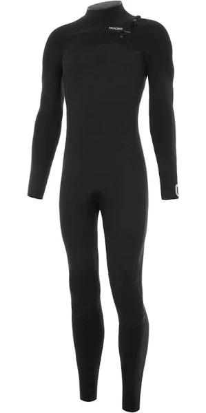 Nyord Mens Furno Ultra 4/3mm Chest Zip GBS Wetsuit - BLA - L