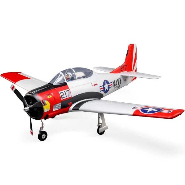 E-Flite T-28 Trojan 1.2m with Smart Technology BNF Basic - EFL18350