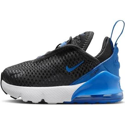 Nike Air Max 270 Toddlers Shoes Black/Blue US 8