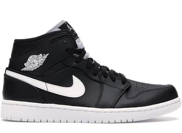 Jordan 1 Retro Mid Black White