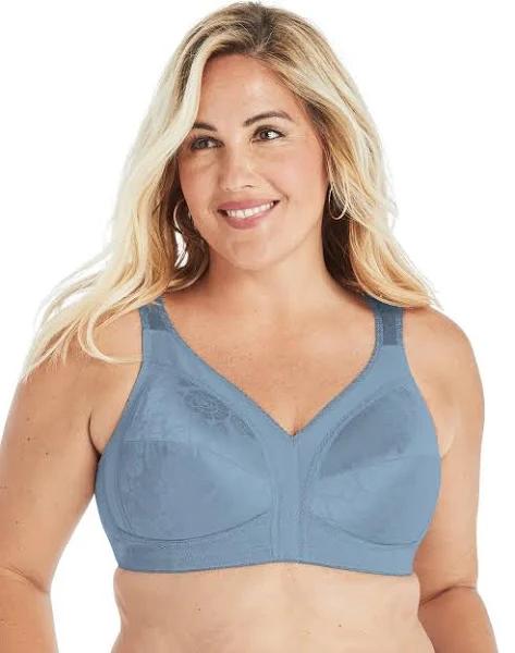 Playtex Women's 18 Hour Comfort-Strap Wireless Bra, Full-Coverage Bra with 4-Way TruSupport, Single & 2-Pack