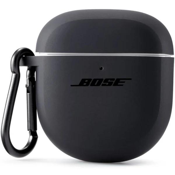 Bose QuietComfort Earbuds II Silicone Case Cover (Triple Black)