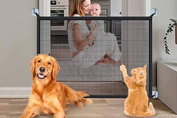 Portable Magic Mesh Baby Gate Pet Gate -1.8m x 72cm