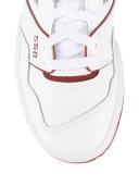 New Balance Women's 550 White/Brick Red - Size 5