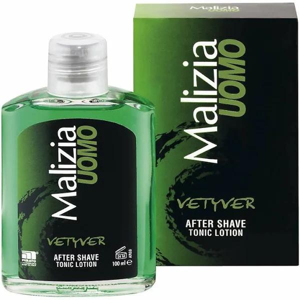 Malizia Uomo Vetyver After Shave Tonic Lotion 100ml