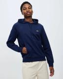 Lacoste Men's Kangaroo Pocket Organic Cotton Hooded Sweatshirt Blue 2XL