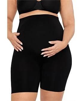 David Jones Nancy Ganz Bamboo Maternity Over Bump Thigh Shaper in Black, Size 10 AU