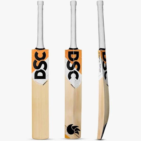 DSC Krunch 200 Superme English Willow Cricket Bat for Mens (Size 4) | Material: Wood | Premium Leather Bat Ready to Play | Massive Edges |