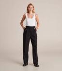 Full Length Straight Leg Pants - Preview | Black | Size 14