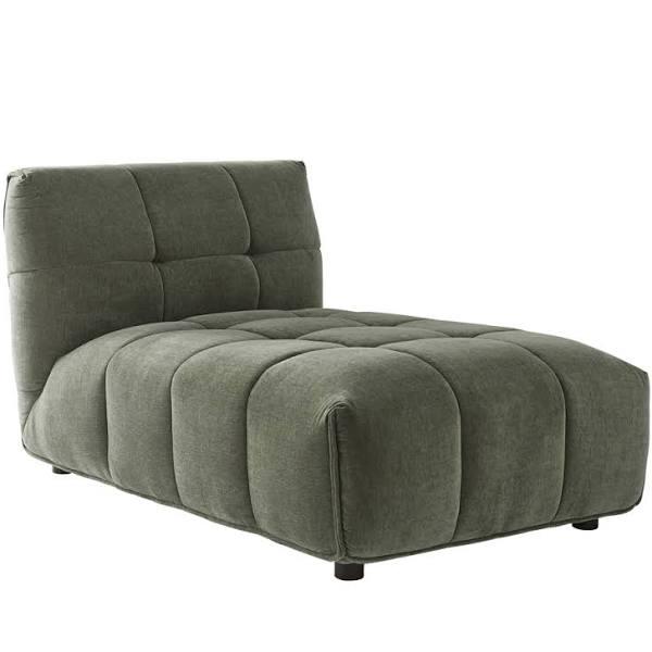 Adairs Miller Jade Green Chaise Lounge Chair