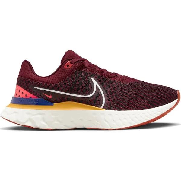 Nike React Infinity Run Flyknit 3 Men's Road Running Shoes - Red