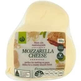 Woolworths Mozzarella Cheese 350g