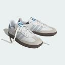 Adidas Samba OG - Core White/Halo Blue/Gum 8