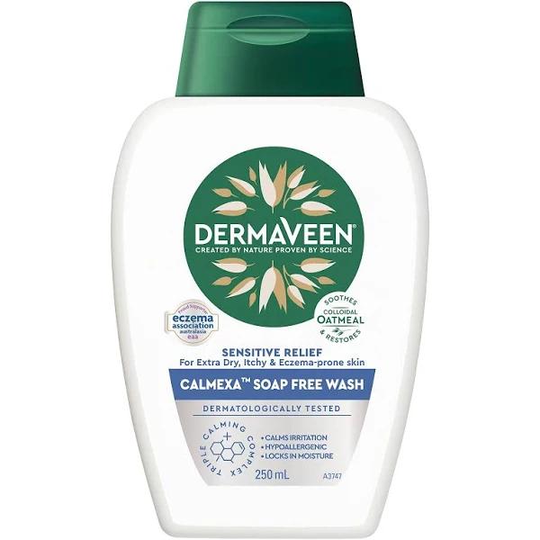 DermaVeen Sensitive Relief Calmexa Soap Free Wash 250 ml