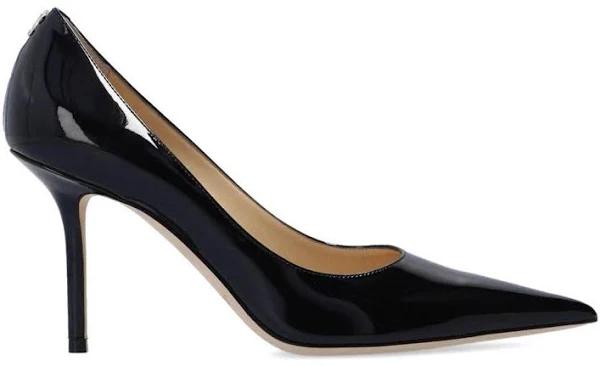 Jimmy Choo - Black Leather Love Pumps