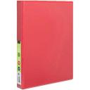 J.Burrows Recycled Insert Binder A4 4 D-Ring 25mm Red