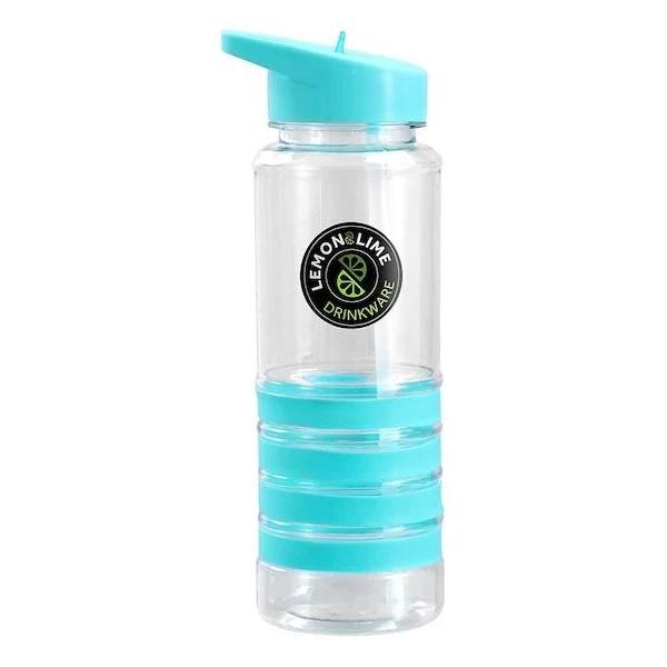 Lemon and Lime Drink Bottle Soft Grip - Assorted 750ml