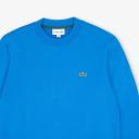 Lacoste Men's Classic Fit Crew Neck Fleece Sweatshirt Blue Size L