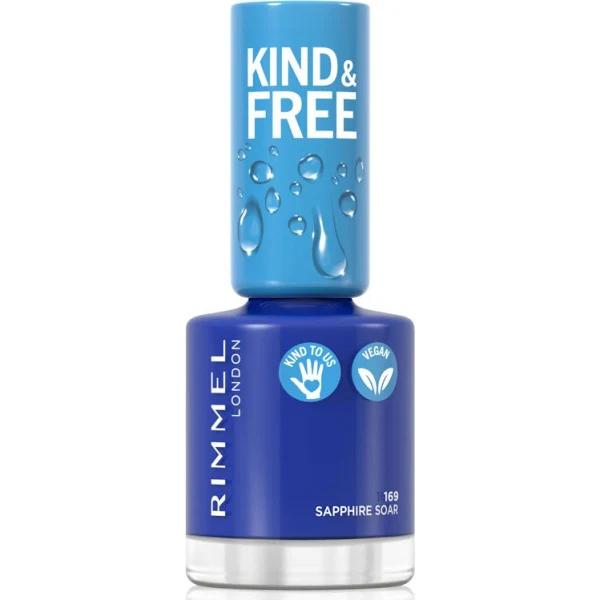 Rimmel Kind & Free Nail Polish 169 Sapphire Soar