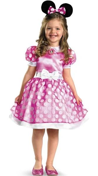 Pink Minnie Mouse Classic Child Costume