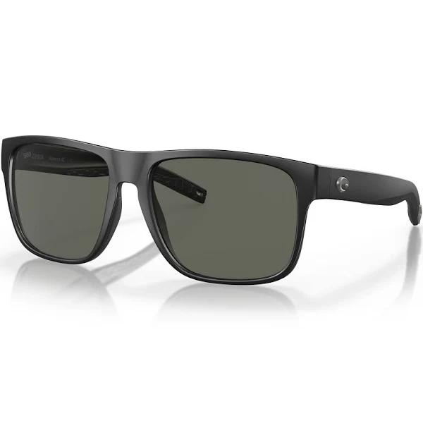 Costa Spearo XL Matte Black Frame 580G Sunglasses Gray