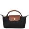 Pouch with Handle Le Pliage Original Black Longchamp