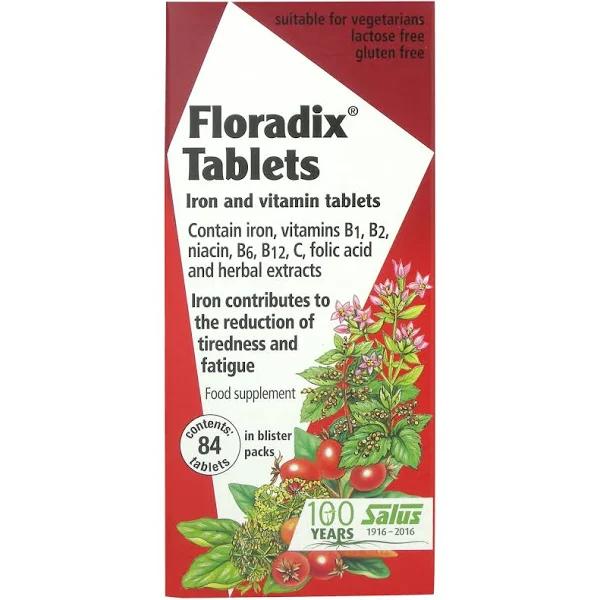 Floradix Iron 84 Tablets