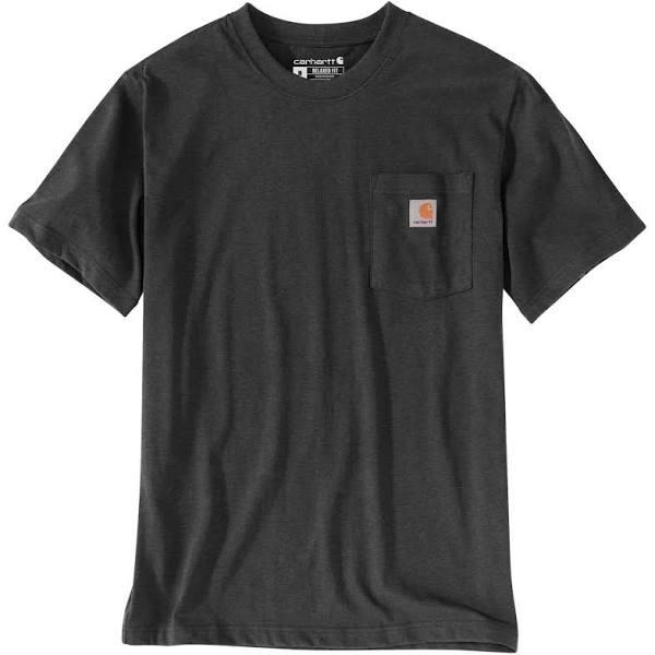 Carhartt Pocket T-Shirt: Carbon Heather: S