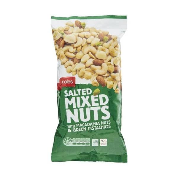 Coles Salted Mixed Nuts