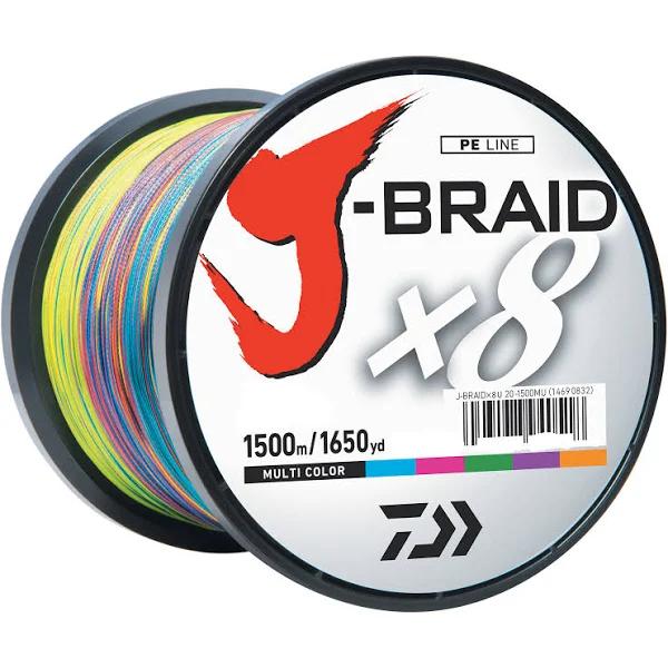 Daiwa J Braid X8 Multi 1500m 50 LB