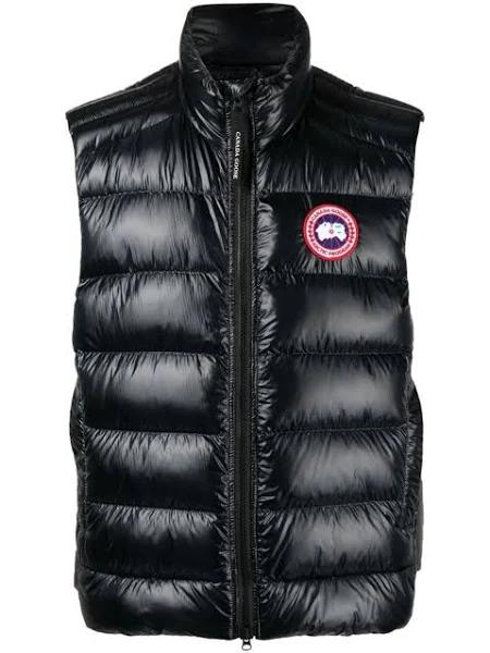 Canada Goose - Crofton Padded Gilet Jacket - Men - Feather Down/Recycled Nylon/Recycled Nylon - L - Black