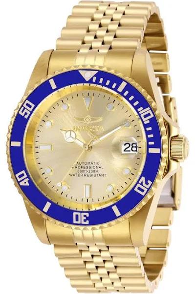 Invicta Pro Diver Automatic Gold Dial Men&s Watch 29185