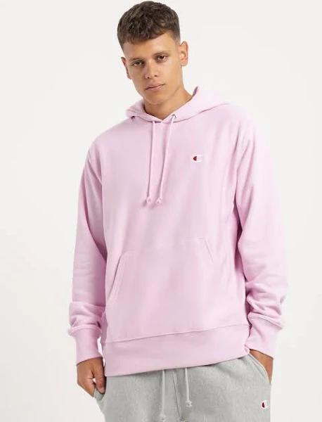 Champion Reverse Weave French Terry Hoodie - Cotton Pink Posy