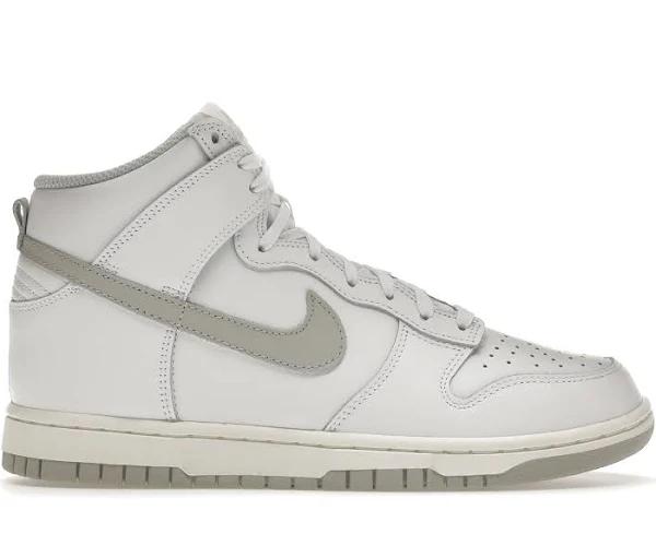 Nike Dunk High 'Grey Fog' Sneakers | White | Women's Size 12