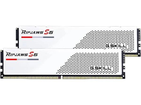 G.SKILL Ripjaws S5 Series (Intel XMP) 32GB (2 x 16GB) 288-Pin SDRAM DDR5 6000 CL30-40-40-96 1.35V Dual Channel Desktop Memory F5-6000J3040F16GA2