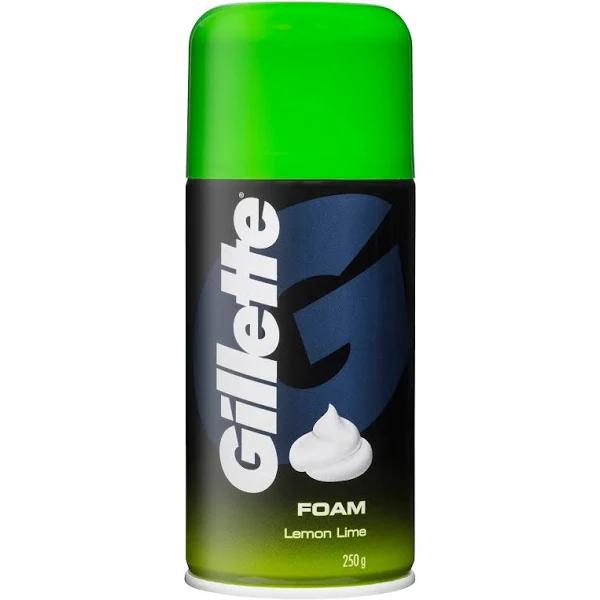 Gillette Shaving Foam Lemon Lime 250 G