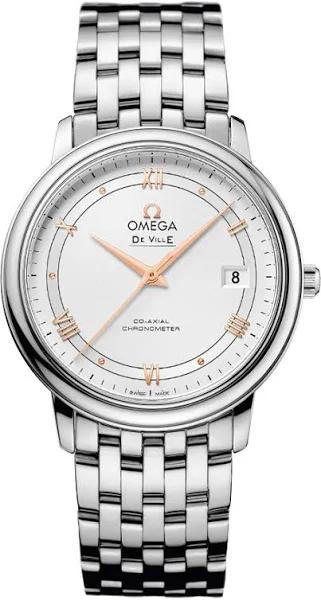 Omega De Ville Prestige Co-Axial Chronometer Automatic 424.10.37.20.02.002 Men's Watch