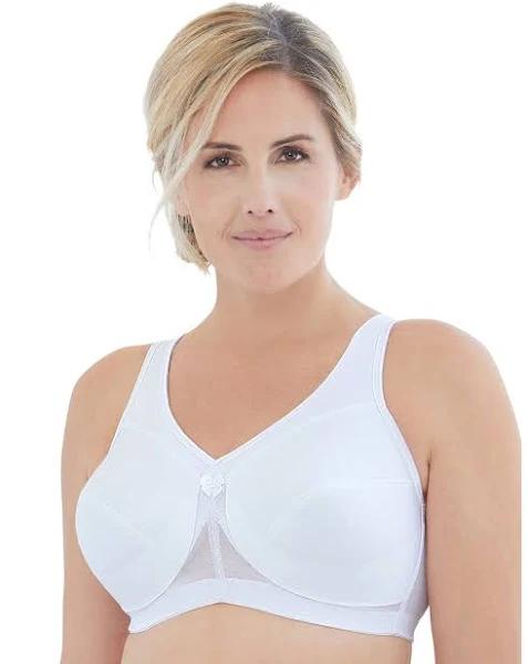 Glamorise - 38K - Made to Move Wire-free Support Bra White