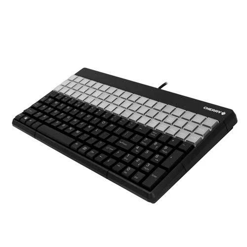 Cherry 135 Key QWERTY Layout USB POS Keyboard in Black G86-61400EUADAA