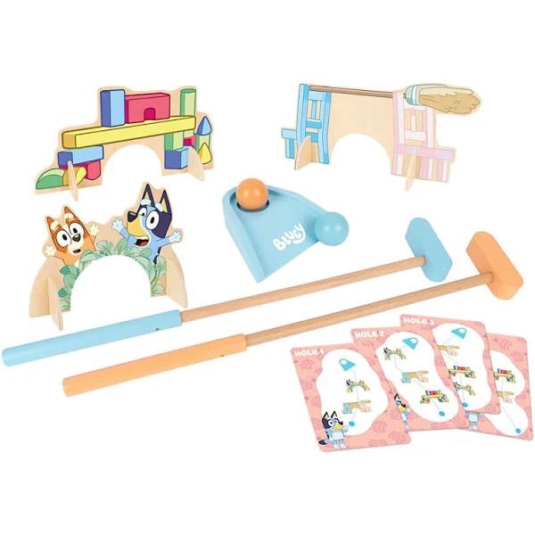 Bluey - Wooden Crazy Golf Set