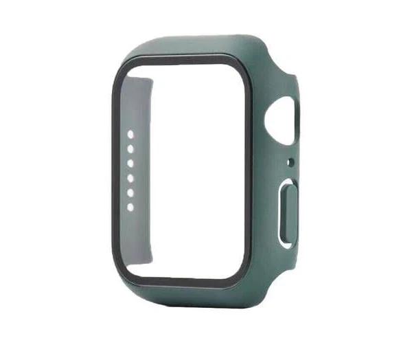 for Apple Watch iWatch Series SE 6 5 4 3 2 1 Case Full Glass Cover 44mm