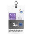 simplehuman Code J Custom Fit Liners 60pk