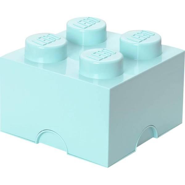 LEGO - Storage Brick 4, Aqua