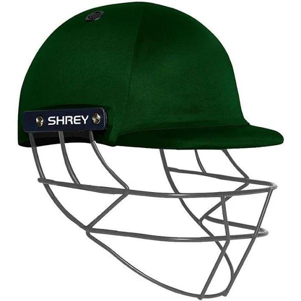 Shrey Performance 2.0 Cricket Helmet - Mild Steel - X-Large / Green