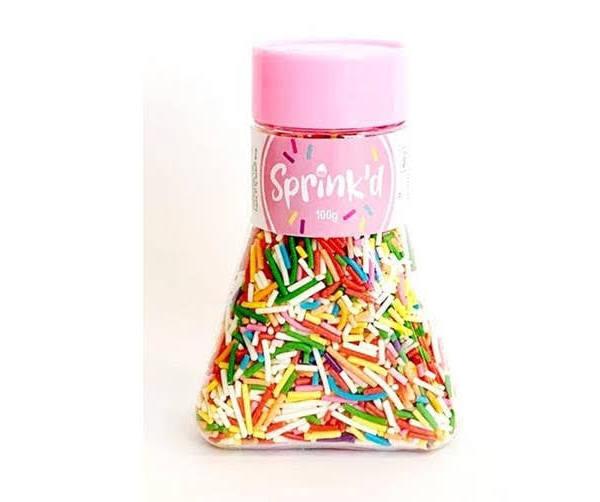 Sprink'd Jimmies 100g Rainbow