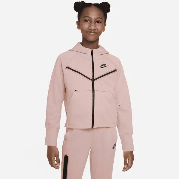 Nike Sportswear Tech Fleece Hoodie Pink Oxford/Black