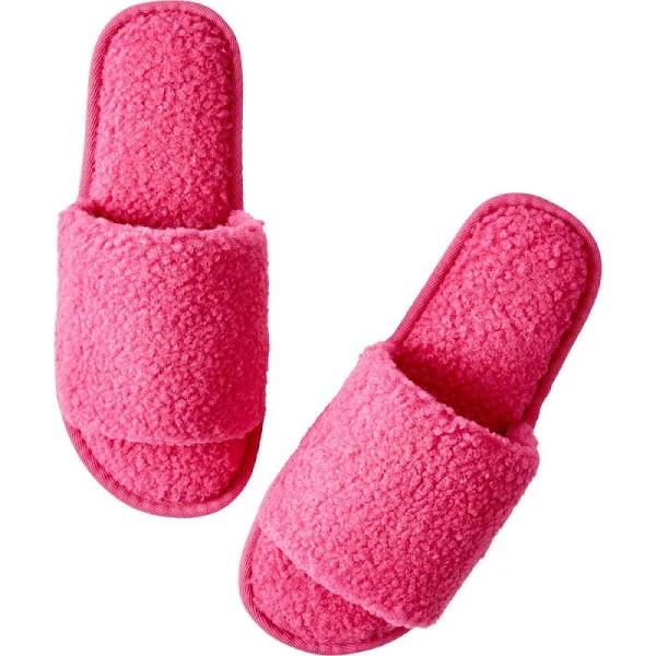 Made of This Sherpa Slide Fuchsia / Small