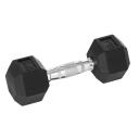 Celsius 6kg Rubber Hex Dumbbell 1 Piece