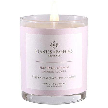 Plantes & Parfums -180g Handcrafted Perfumed Candle - Jasmine Flower