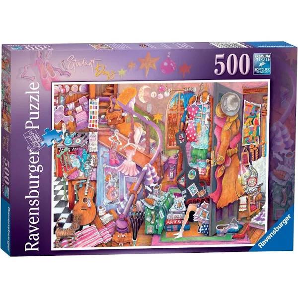 Ravensburger - Student Days Puzzle 500 Piece